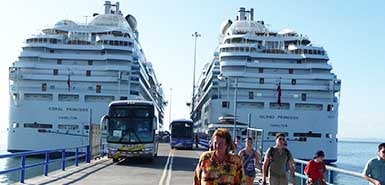 Cruise Ship at Puntarenas